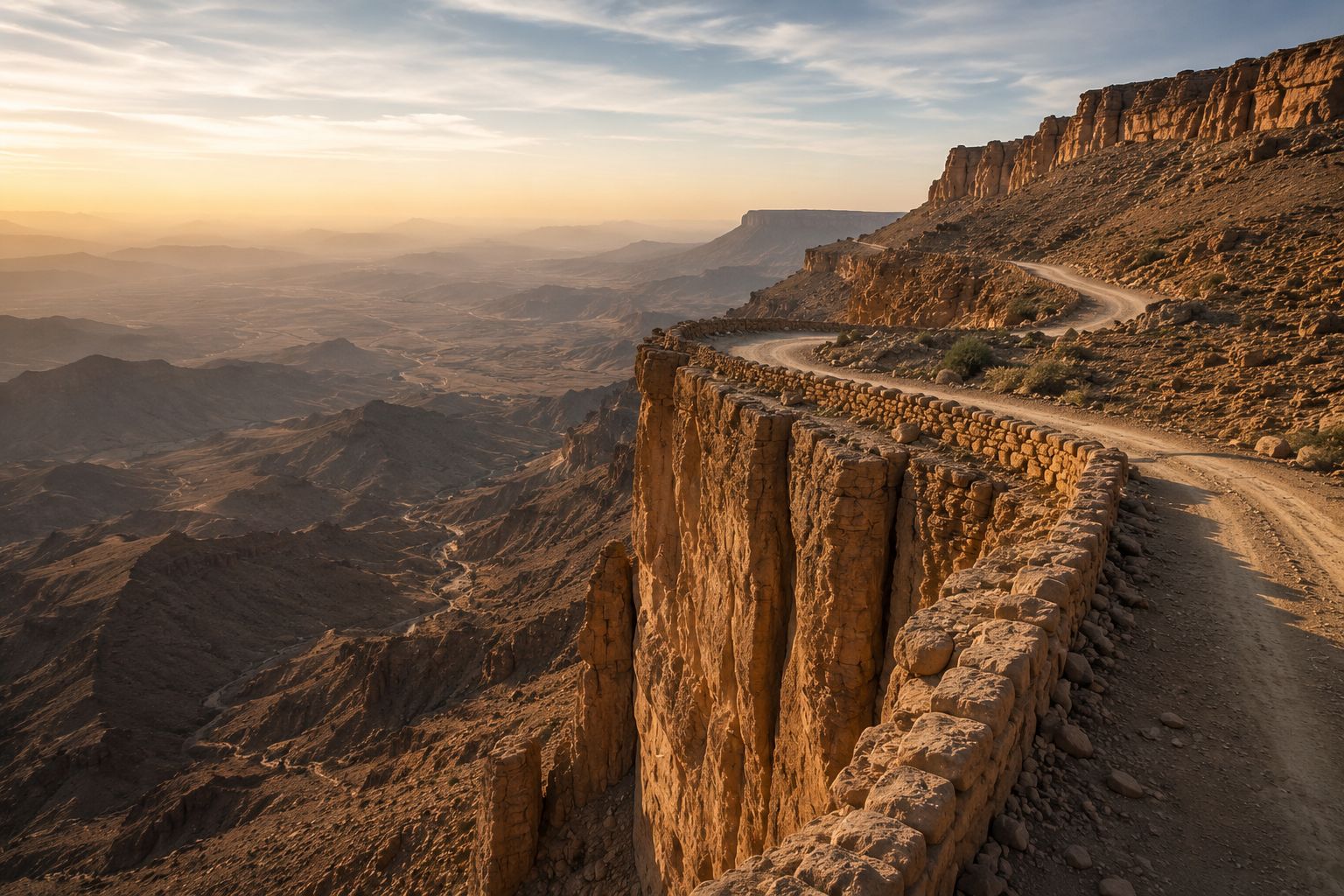 Attractions and surrounding landscapes